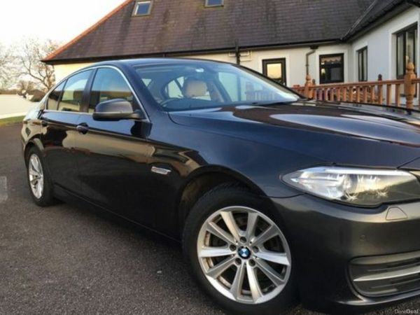 BMW 5-Series Saloon, Diesel, 2014, Grey
