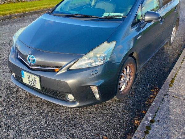 Toyota Prius MPV, Petrol Hybrid, 2011, Grey