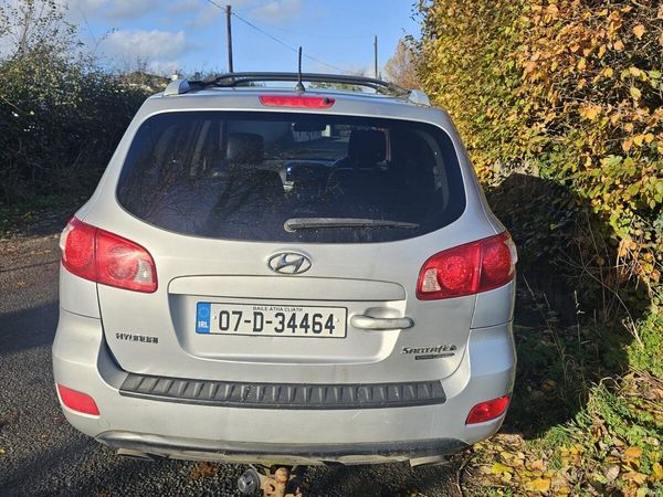 Hyundai Santa Fe SUV, Diesel, 2007, Silver