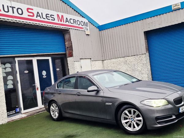 BMW 5-Series Saloon, Diesel, 2014, Grey