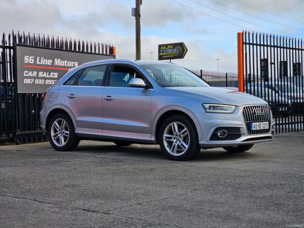 Audi Q3 SUV, Diesel, 2014, Silver