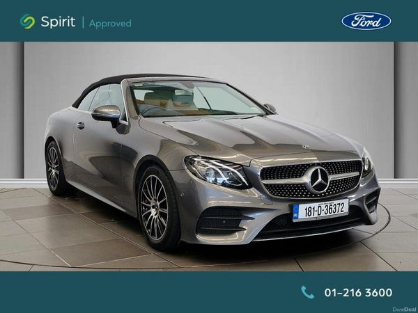Mercedes-Benz E-Class Convertible, Diesel, 2018, Grey