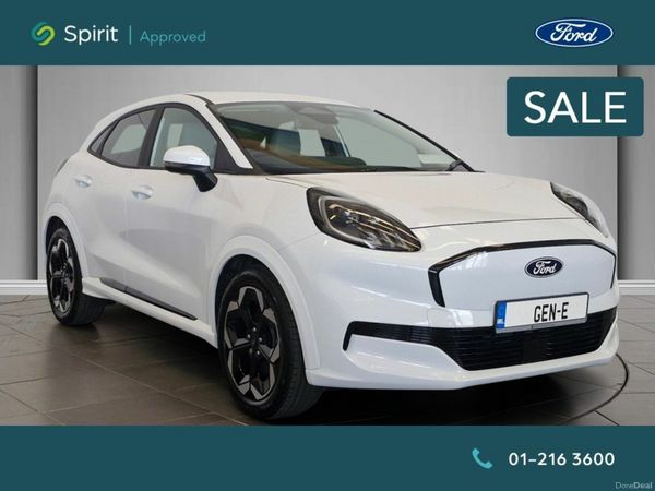 Ford Puma Hatchback, Electric, 2025, White