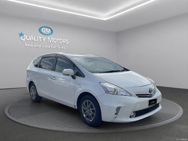 Toyota Prius MPV, Petrol Hybrid, 2014, White
