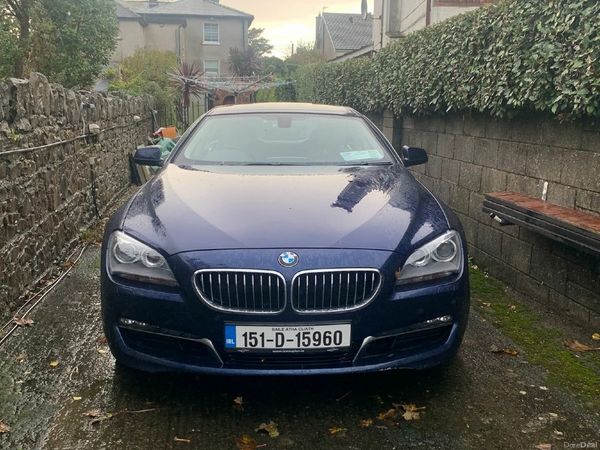 BMW 6-Series Saloon, Diesel, 2015, Blue