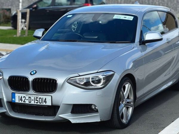 BMW 1-Series Estate/Jeep, Diesel, 2014, Silver