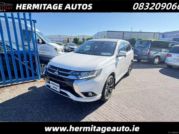 Mitsubishi Outlander SUV, Petrol Plug-in Hybrid, 2018, White