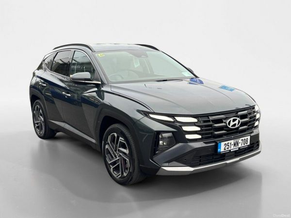 Hyundai Tucson SUV, Petrol Plug-in Hybrid, 2025, Green