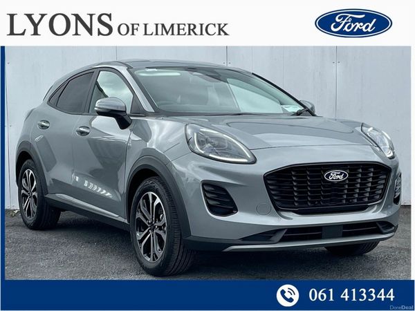 Ford Puma SUV, Petrol Hybrid, 2026, Grey