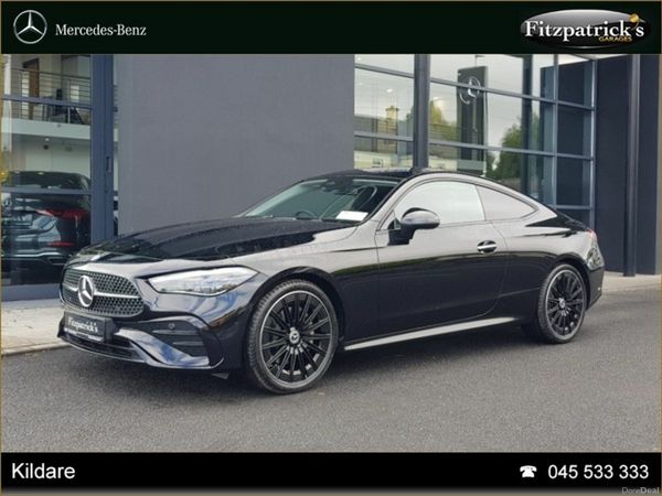 Mercedes-Benz CLE Coupe, Diesel Hybrid, 2026, Black