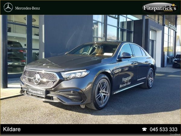 Mercedes-Benz E-Class Saloon, Diesel Plug-in Hybrid, 2026, Grey