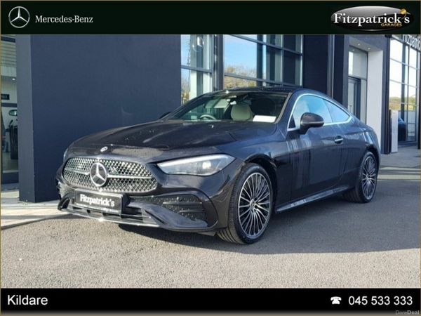 Mercedes-Benz CLE Coupe, Diesel Hybrid, 2026, Black