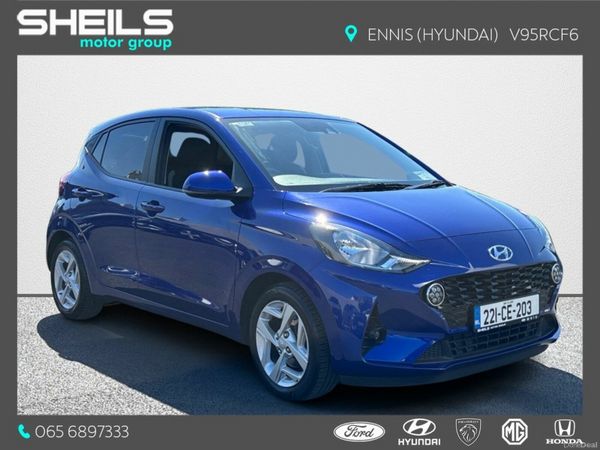 Hyundai i10 Hatchback, Petrol, 2022, Blue