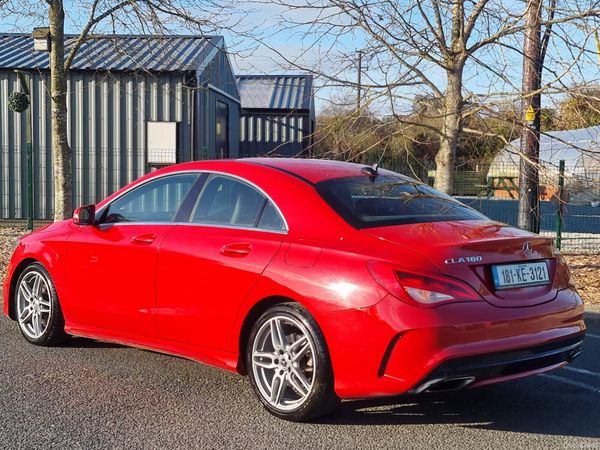 Mercedes-Benz CLA Saloon, Petrol, 2018, Red