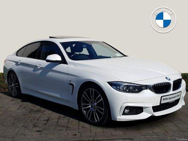 BMW 4-Series Coupe, Petrol, 2018, White