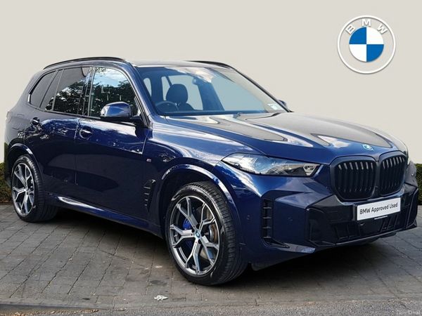 BMW X5 SUV, Petrol Plug-in Hybrid, 2025, Blue