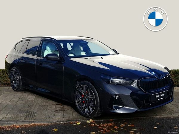 BMW 5-Series Estate, Petrol Plug-in Hybrid, 2026, Grey