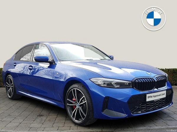 BMW 3-Series Saloon, Petrol Plug-in Hybrid, 2024, Blue