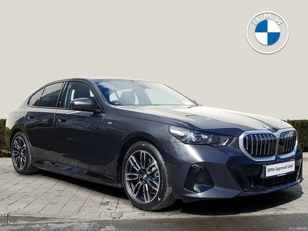 BMW 5-Series Saloon, Petrol Plug-in Hybrid, 2025, Grey