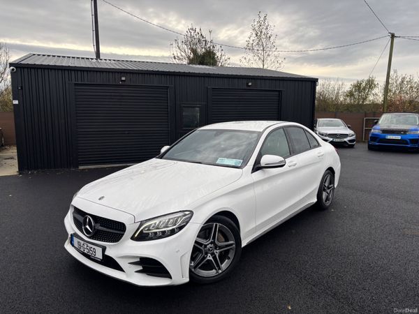 Mercedes-Benz C-Class Saloon, Diesel, 2019, White