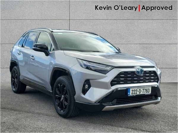 Toyota RAV4 SUV, Petrol Hybrid, 2022, Grey