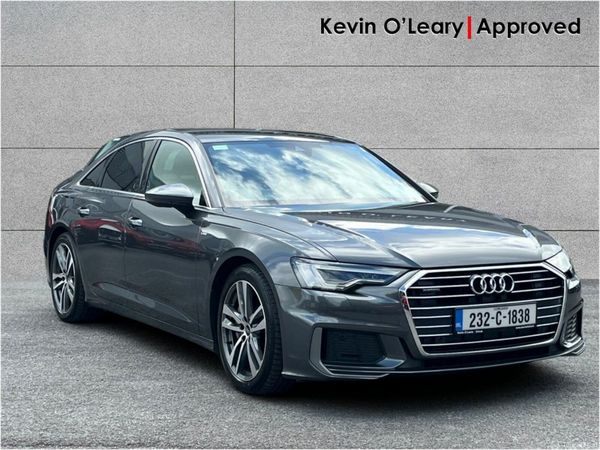 Audi A6 Saloon, Petrol Plug-in Hybrid, 2023, Grey