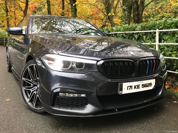 BMW 5-Series Saloon, Diesel, 2017, Black