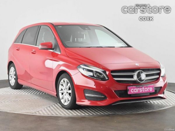 Mercedes-Benz B-Class MPV, Petrol, 2017, Red