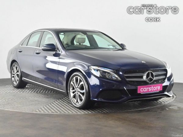 Mercedes-Benz C-Class Saloon, Diesel, 2018, Blue