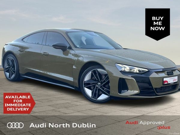 Audi e-tron GT quattro Hatchback, Electric, 2022, Green