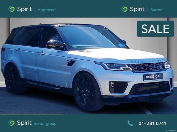 Land Rover Range Rover Sport SUV, Petrol Hybrid, 2022, Silver