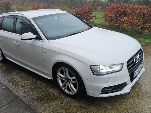 Audi A4 Estate, Petrol, 2014, White