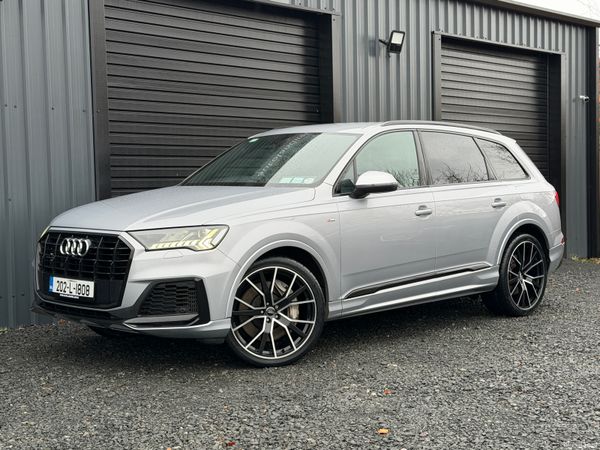 Audi Q7 SUV, Petrol Plug-in Hybrid, 2020, Silver