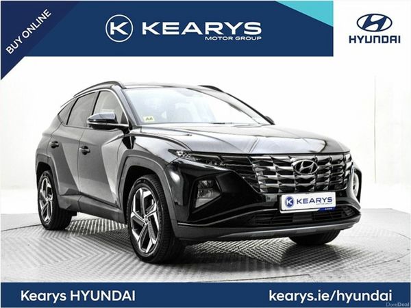 Hyundai Tucson SUV, Petrol Hybrid, 2023, Black