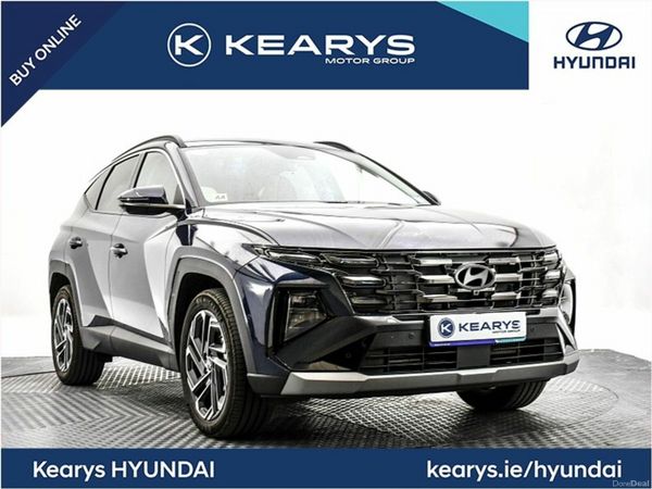 Hyundai Tucson SUV, Petrol Hybrid, 2025, Blue