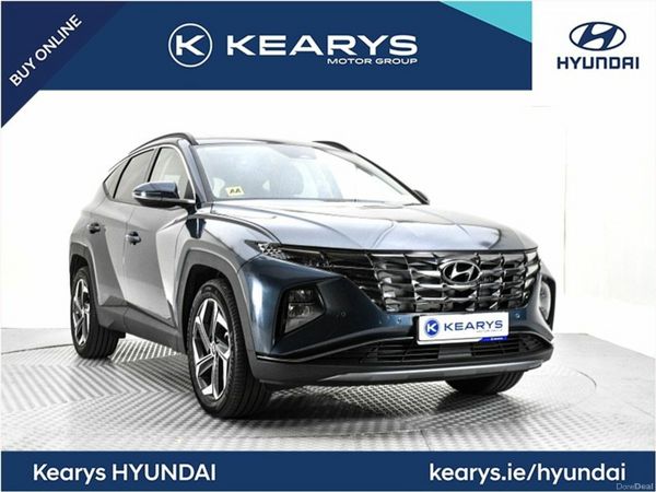Hyundai Tucson SUV, Petrol Hybrid, 2023, Blue