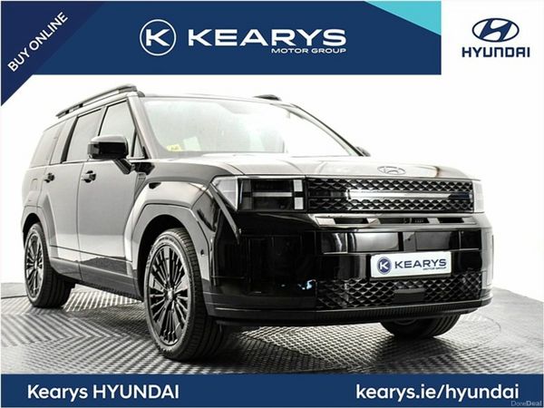 Hyundai Santa Fe SUV, Petrol Plug-in Hybrid, 2026, Black