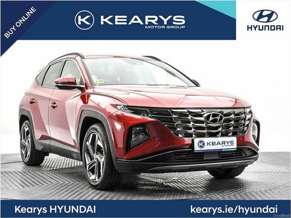 Hyundai Tucson SUV, Petrol Plug-in Hybrid, 2022, Red