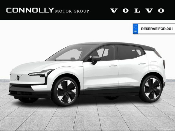 Volvo EX30 SUV, Electric, 2026, White