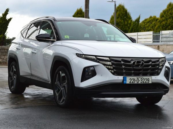 Hyundai Tucson SUV, Petrol Hybrid, 2022, White