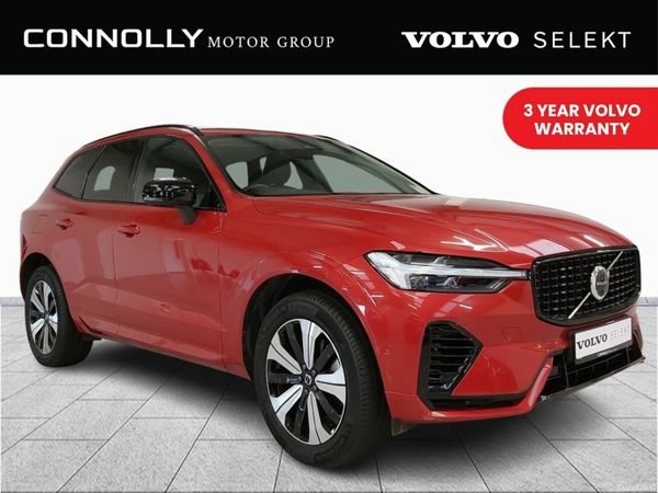 Volvo XC60 SUV, Petrol Plug-in Hybrid, 2025, Red