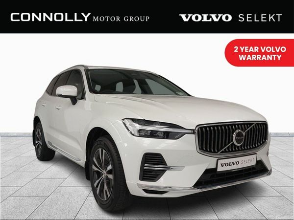 Volvo XC60 SUV, Petrol Plug-in Hybrid, 2023, White