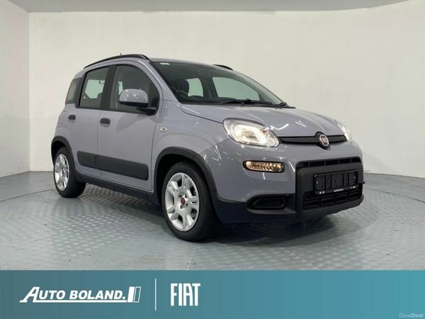 Fiat Panda Hatchback, Petrol Hybrid, 2025, Black