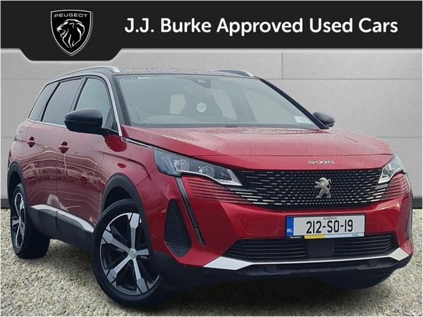 Peugeot 5008 SUV, Diesel, 2021, Red