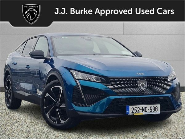 Peugeot 408 Hatchback, Petrol, 2025, Blue