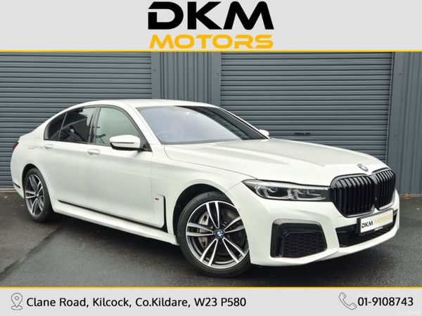 BMW 7-Series Saloon, Petrol Hybrid, 2021, White