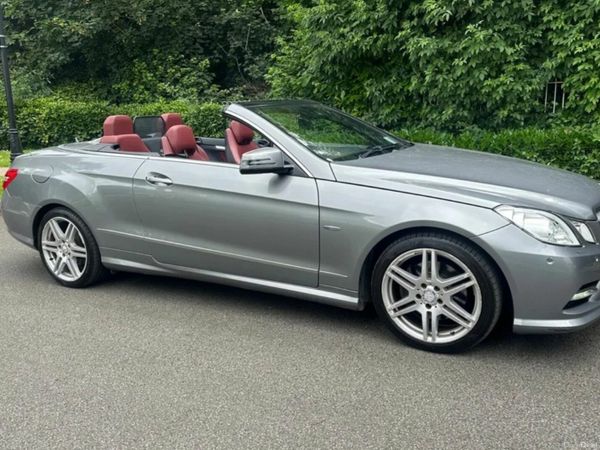 Mercedes-Benz E-Class Convertible, Diesel, 2012, Silver
