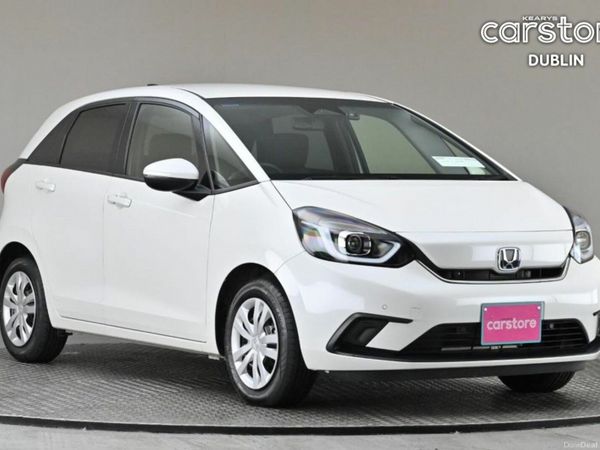 Honda Fit Hatchback, Petrol Hybrid, 2021, White