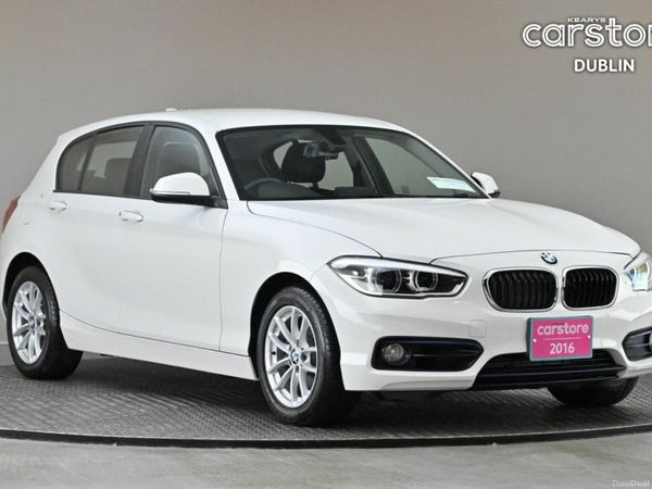 BMW 1-Series Hatchback, Petrol, 2016, White
