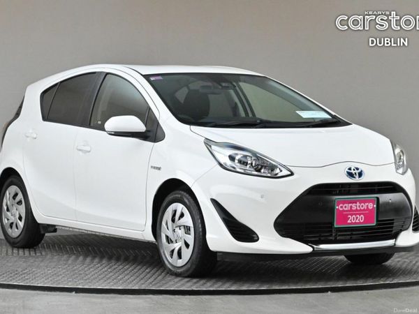Toyota Aqua Hatchback, Petrol Hybrid, 2020, White